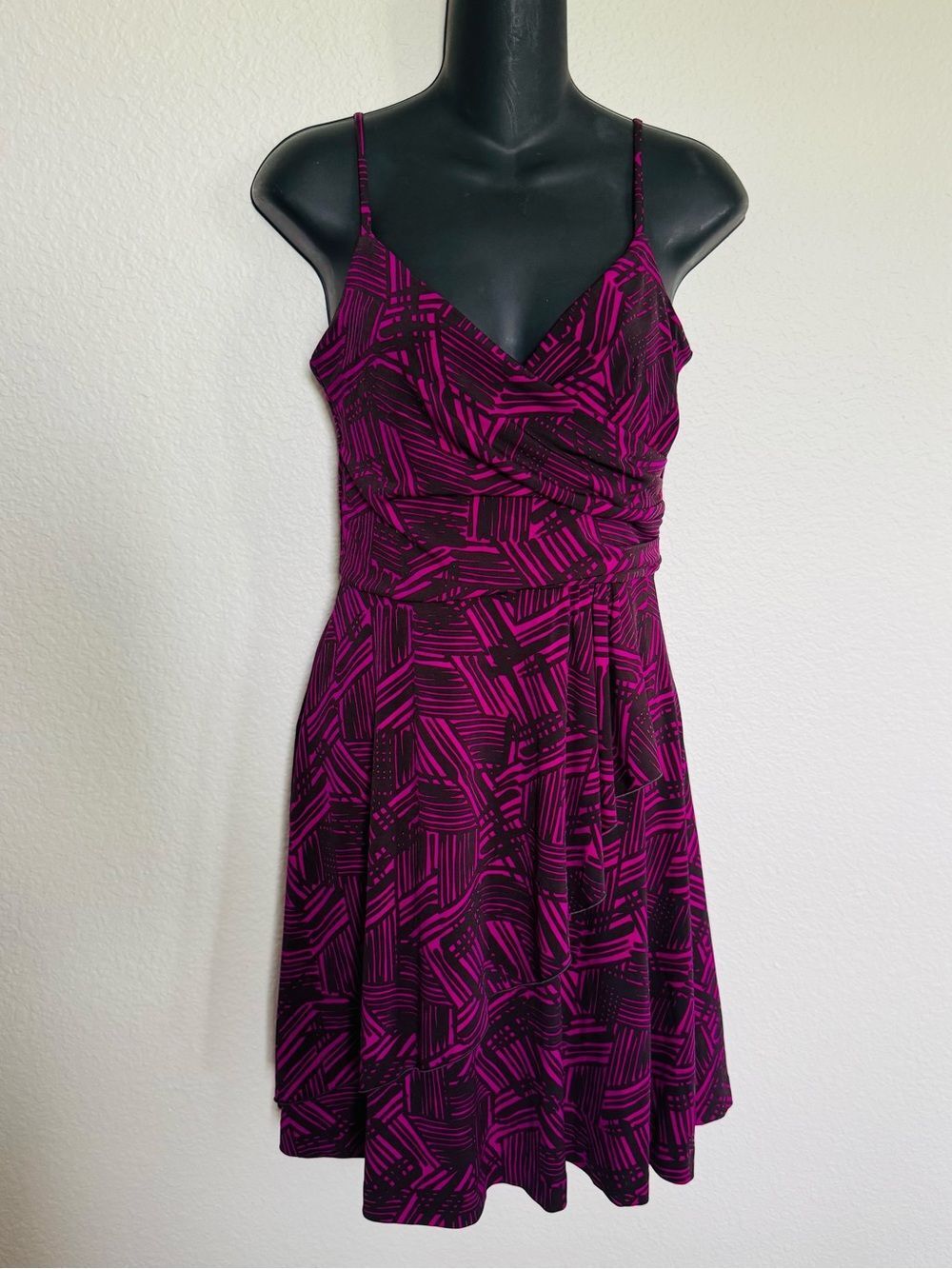 Banana Republic Printed Summer Cocktail Party Dress 4